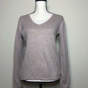 Oatmeal V-neck Old Navy Sweater
